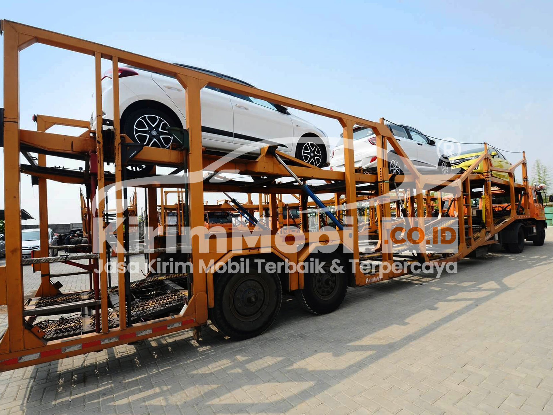 Jasa Kirim Mobil Via Car Carrier Murah